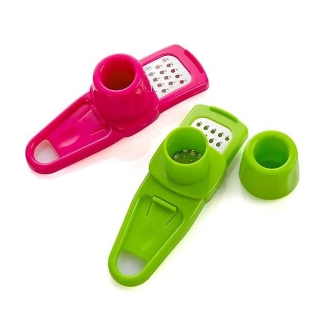 2-Piece: Garlic Vegetable Cutter Image 4