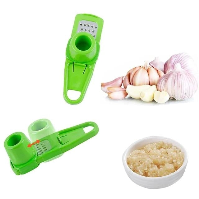 2-Piece: Garlic Vegetable Cutter Image 4