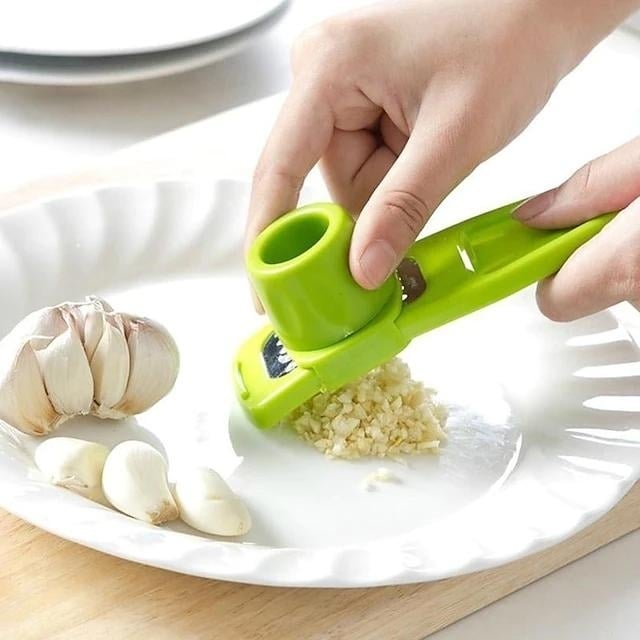 2-Piece: Garlic Vegetable Cutter Image 6