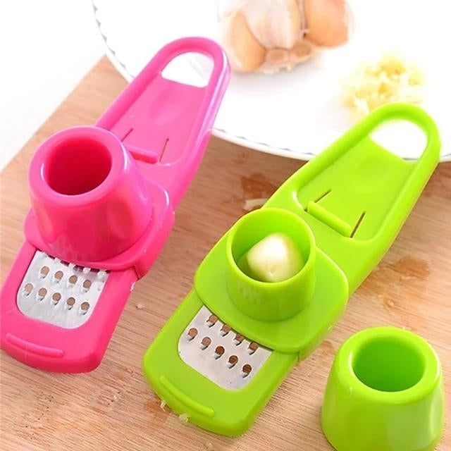 2-Piece: Garlic Vegetable Cutter Image 8