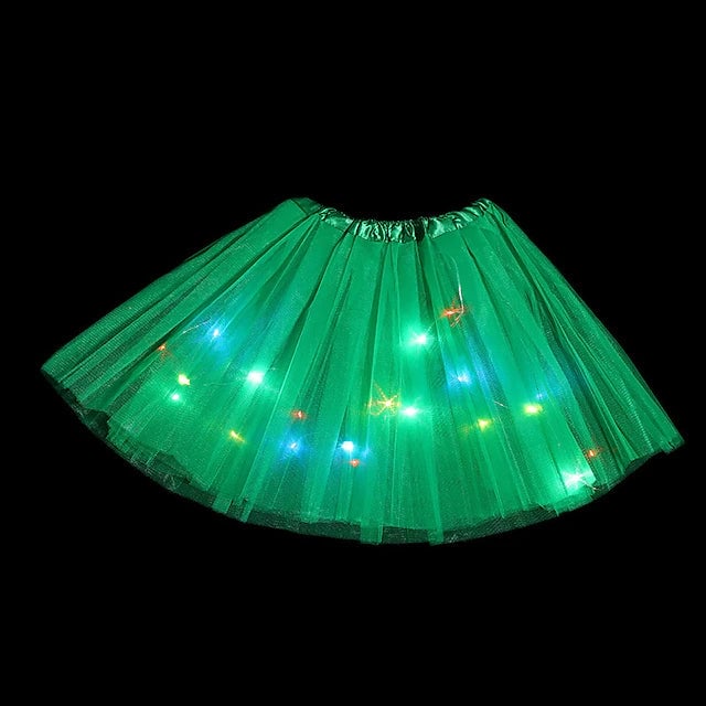 2-Piece: Girls Skirt with LED Lights Image 2