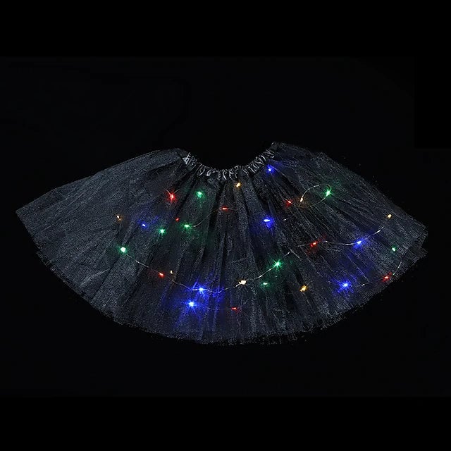 2-Piece: Girls Skirt with LED Lights Image 1