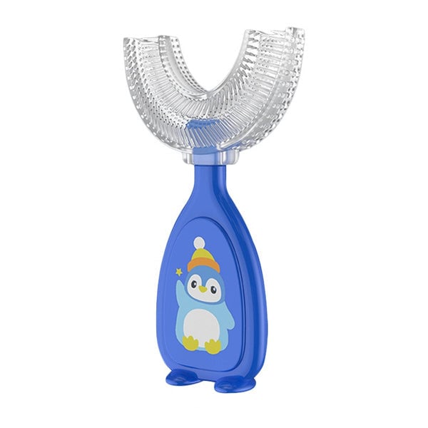 2-Piece: Manual Childrens U-Shaped Toothbrush Image 2