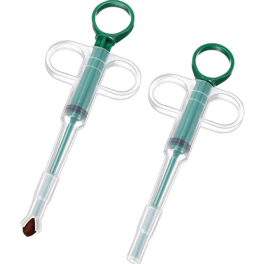 2-Piece: Pet Tablet Syringe Pusher Image 2