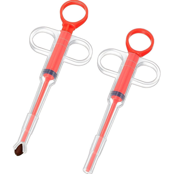 2-Piece: Pet Tablet Syringe Pusher Image 3