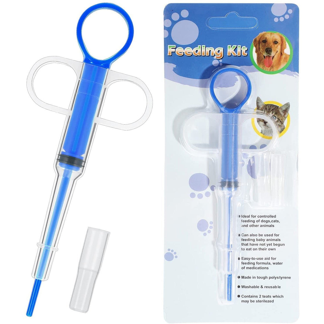 2-Piece: Pet Tablet Syringe Pusher Image 4