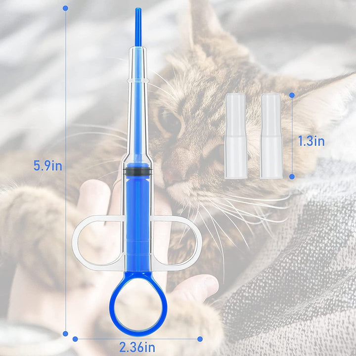 2-Piece: Pet Tablet Syringe Pusher Image 4