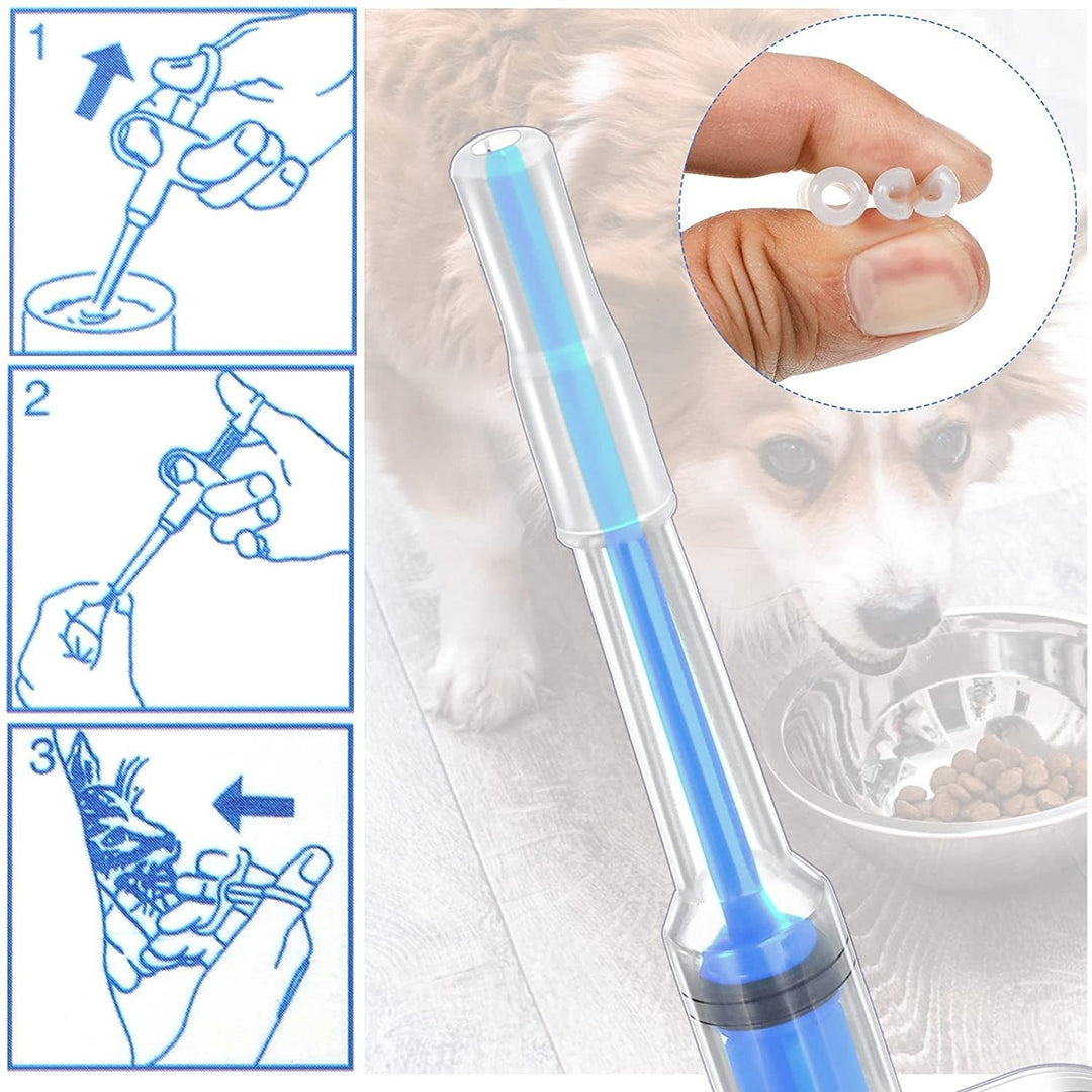 2-Piece: Pet Tablet Syringe Pusher Image 7