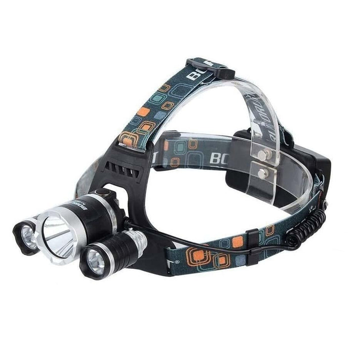 3 LED XM-L T6 Waterproof Headlamp LED Torch Flashlight Image 1