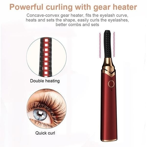 3 Gear Adjustment Electric Heated Eyelash Curler Image 8