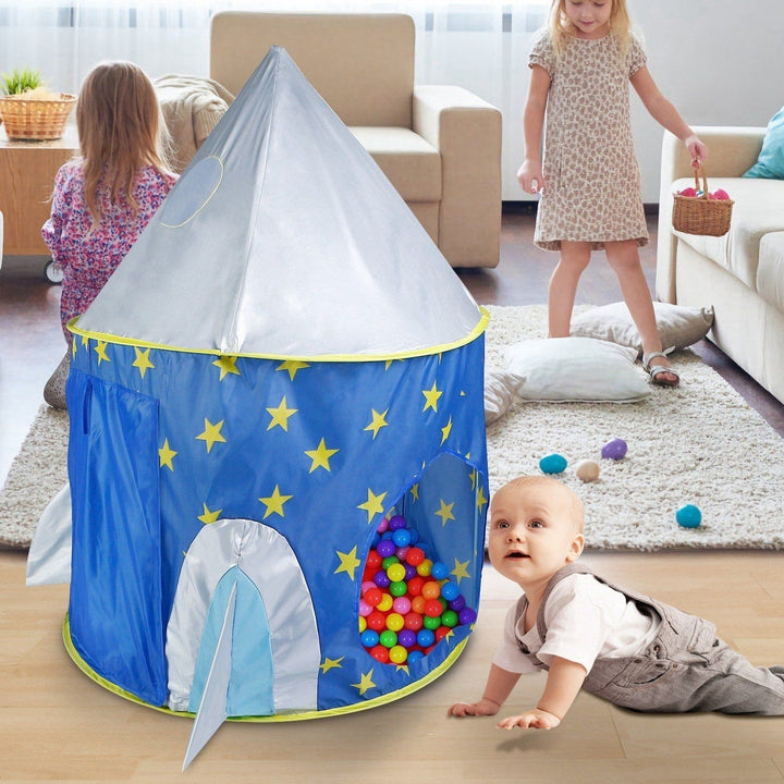 3-in-1 Kids Play Tent Ball Pit Set Image 10