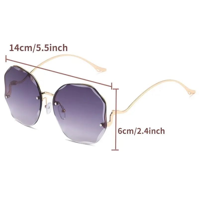 3-Pack: Fashion Tea Gradient Sunglasses Image 8