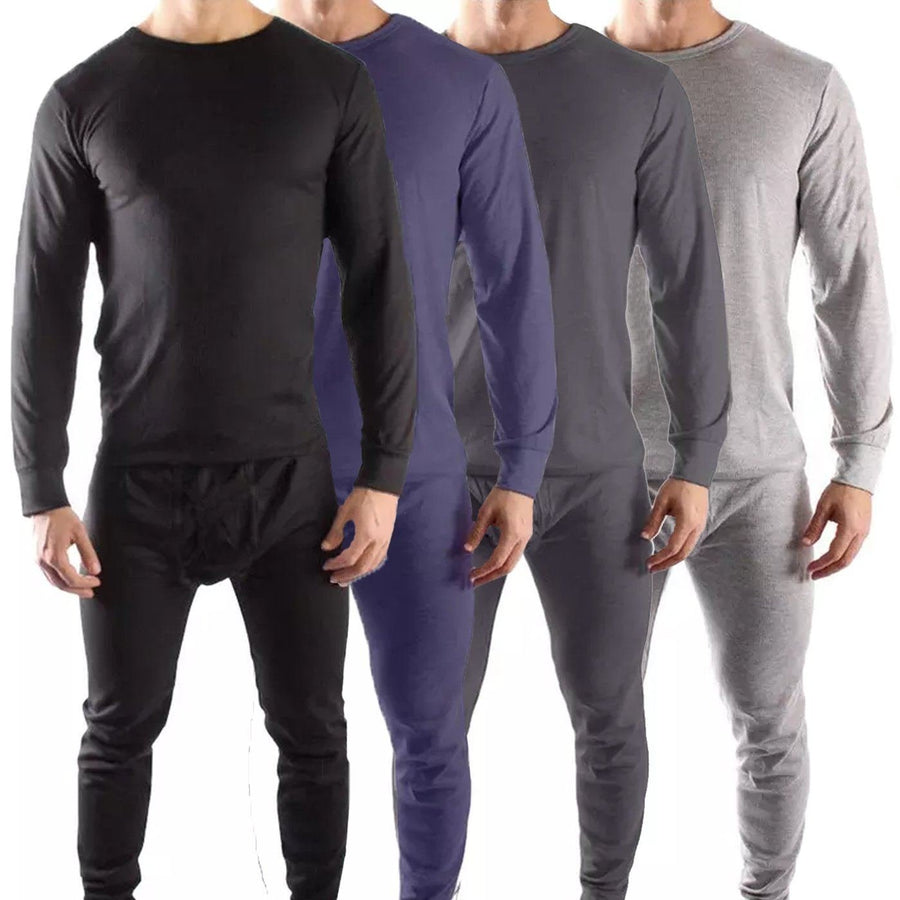 2-Piece Set: Mens Thermal Long Johns Underwear Image 1