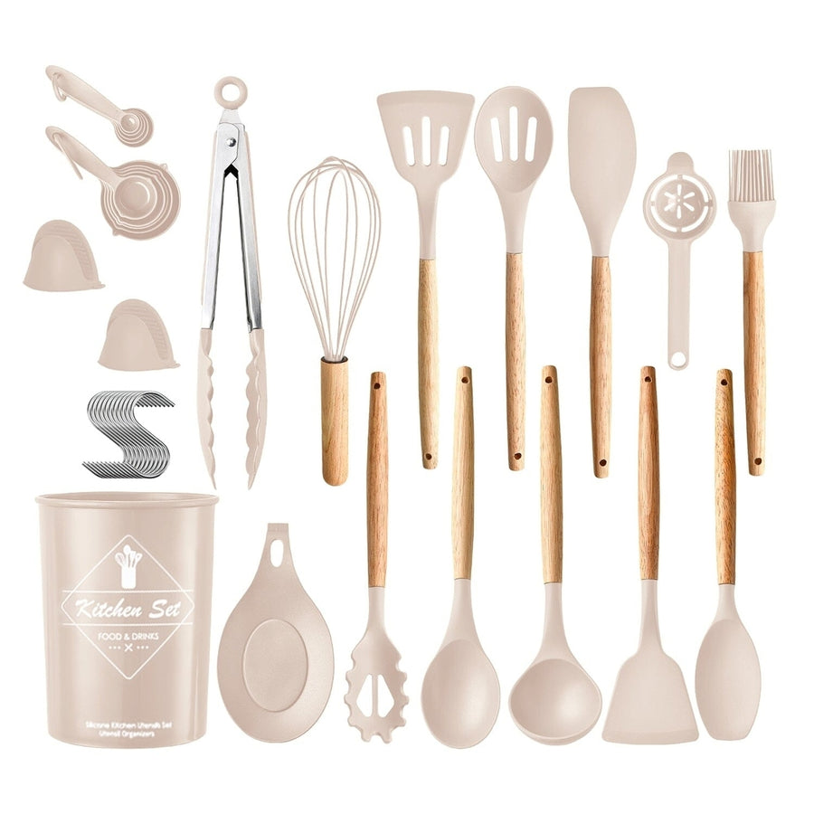 35-Pieces: Kitchen Cooking Utensils Set Image 1