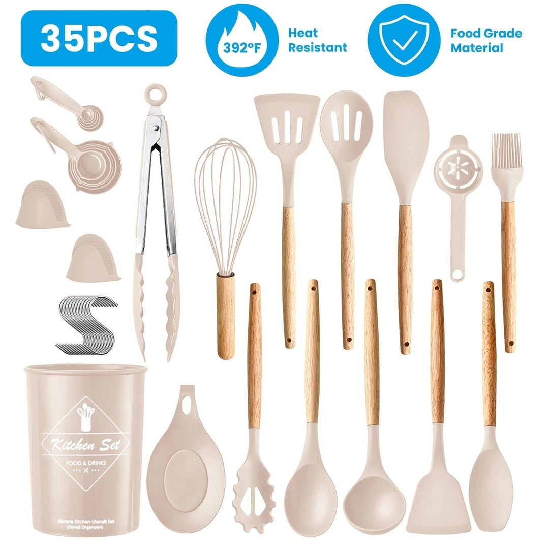 35-Pieces: Kitchen Cooking Utensils Set Image 4