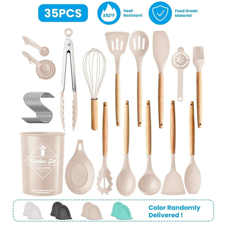 35-Pieces: Kitchen Cooking Utensils Set Image 10