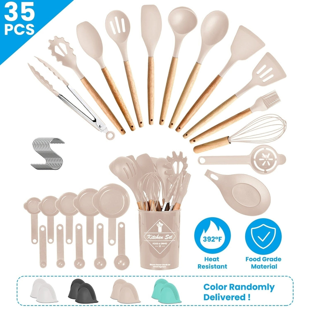 35-Pieces: Kitchen Cooking Utensils Set Image 11