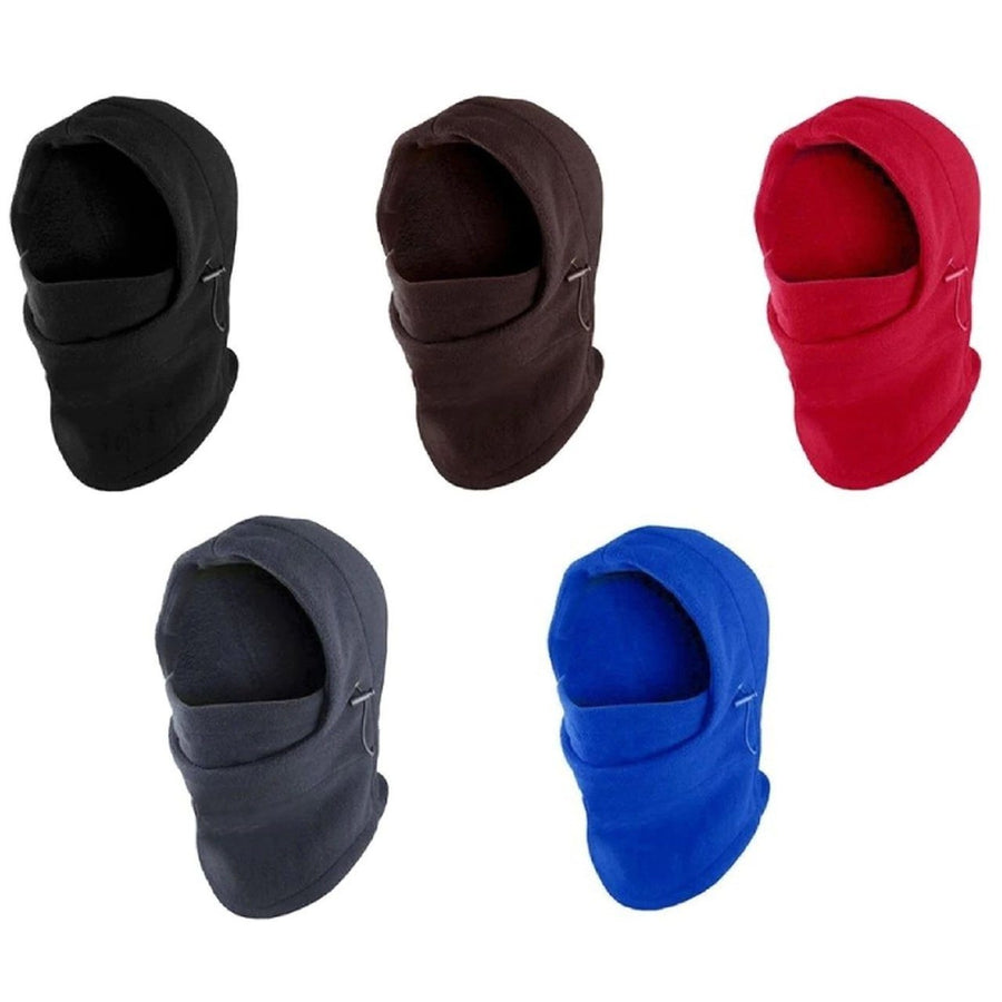 3-Pack: Unisex Fleece Balaclava Winter Hat Mask Image 1