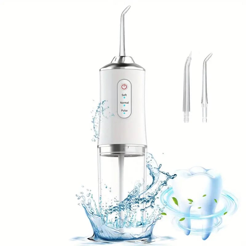 4-in-1 Cordless Water Flossers Oral Irrigator With DIY Mode 4 Jet Tips Image 1