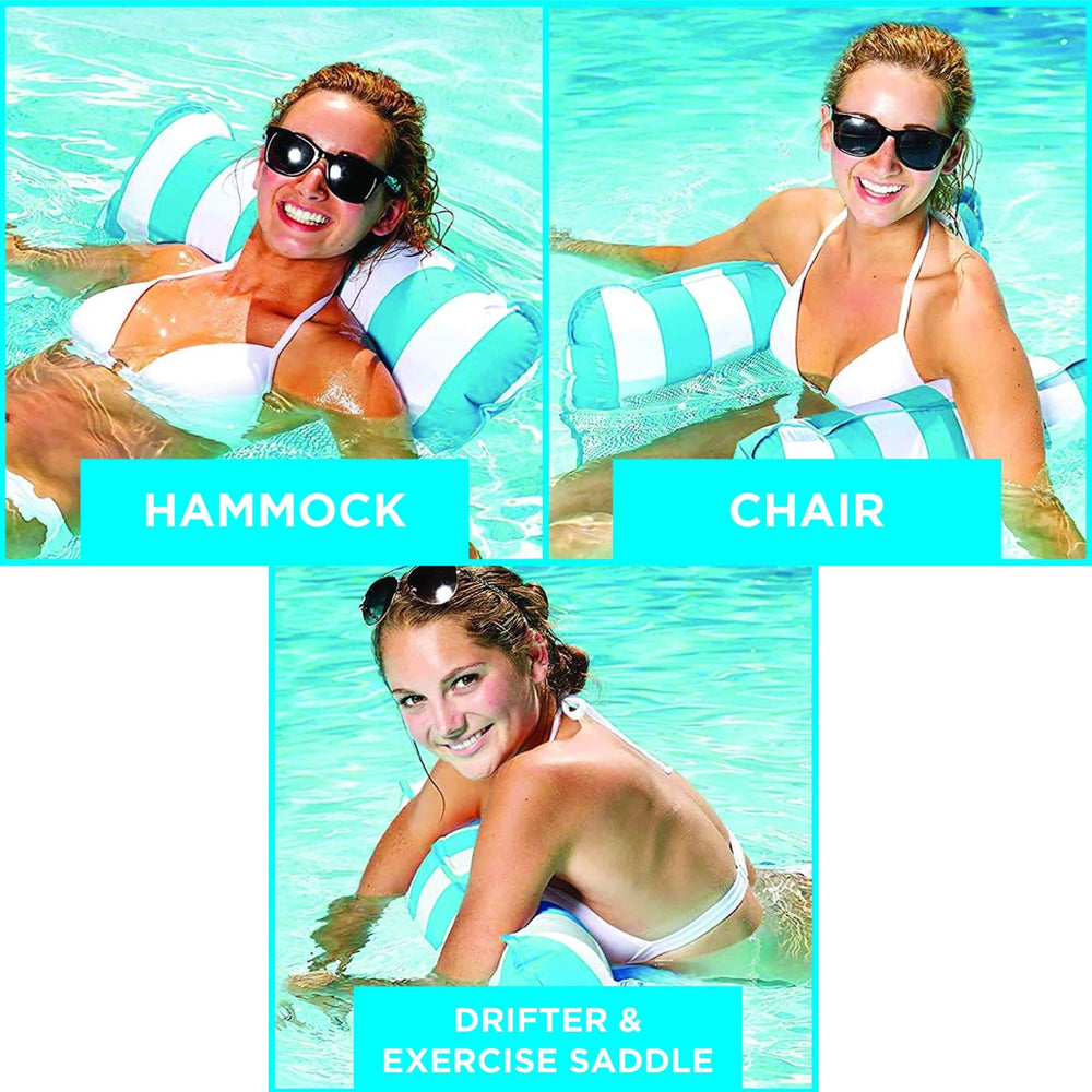 4-in-1 Monterey Multipurpose Saddle Lounge Chair Hammock and Raft Image 2