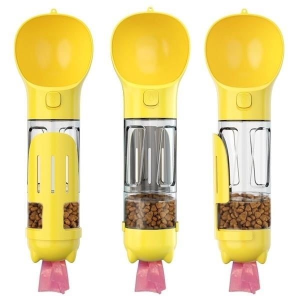 4-in-1 Portable Dog Water Bottle Dispenser Image 2