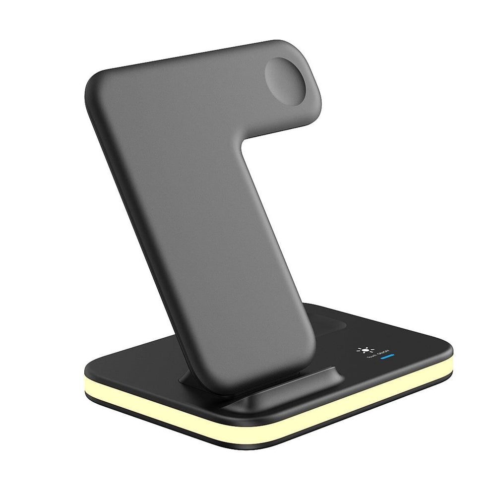 4-in-1 Wireless Charging Stand with Night Light Image 2