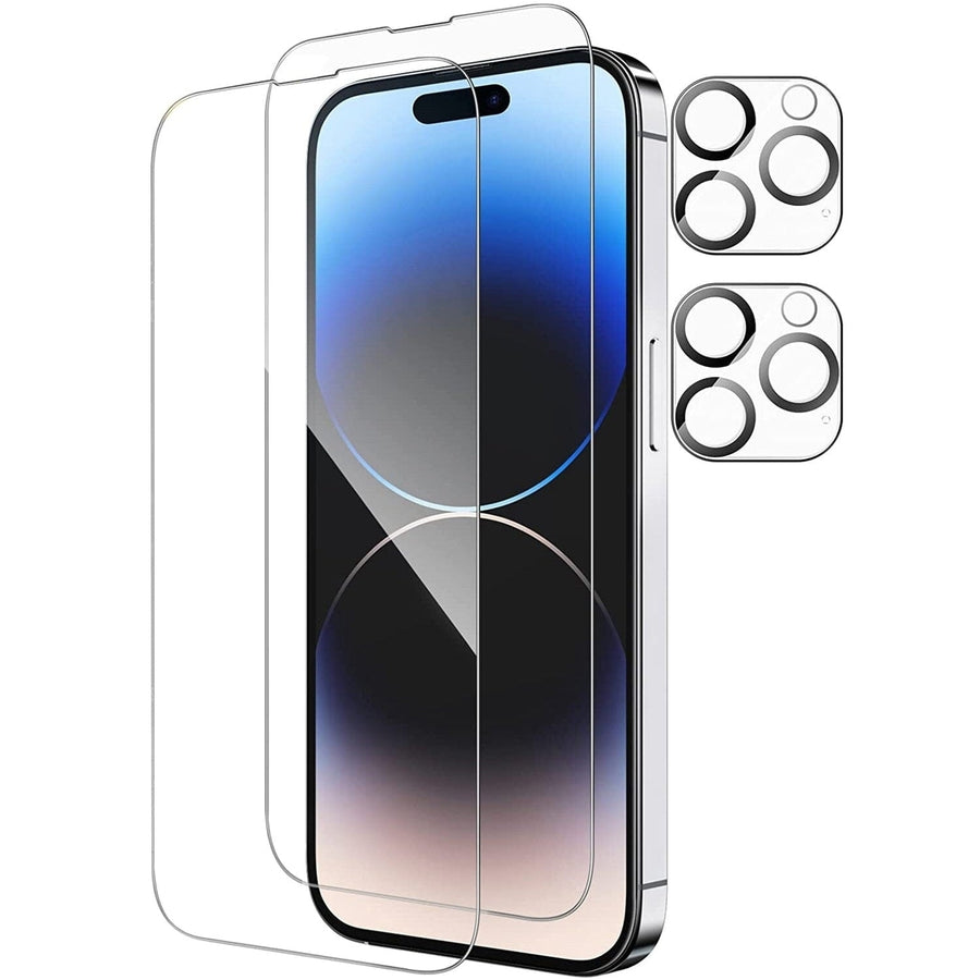 4-Pack: Clear Screen and Camera Lens Protector Set Image 1