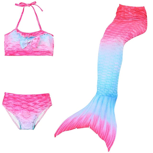 3-Piece: Girls Swimwear Bikini Set Image 1