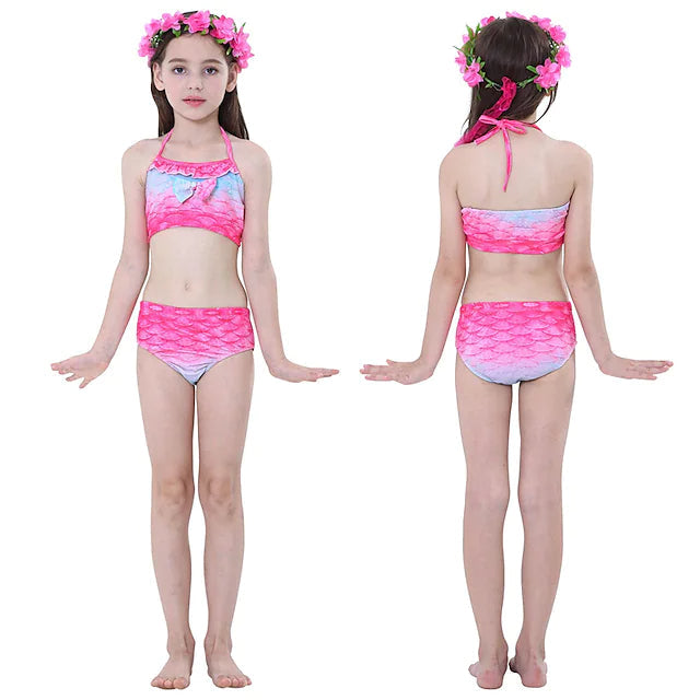 3-Piece: Girls Swimwear Bikini Set Image 4