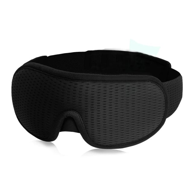 3D Block Out Light Soft Padded Sleeping Mask Image 1