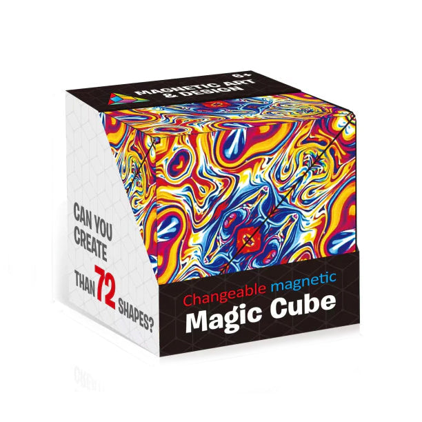 3D Changeable Magnetic Magic Puzzle Cube Image 1