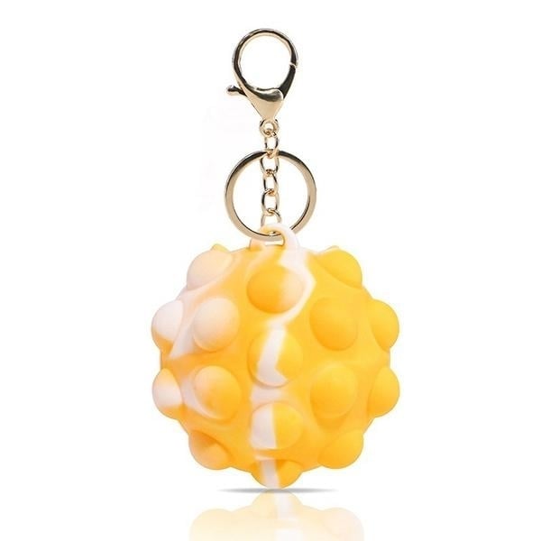 3D Pop Ball Fidget Toy Keychain Stress Reliever For Children and Adults Image 2