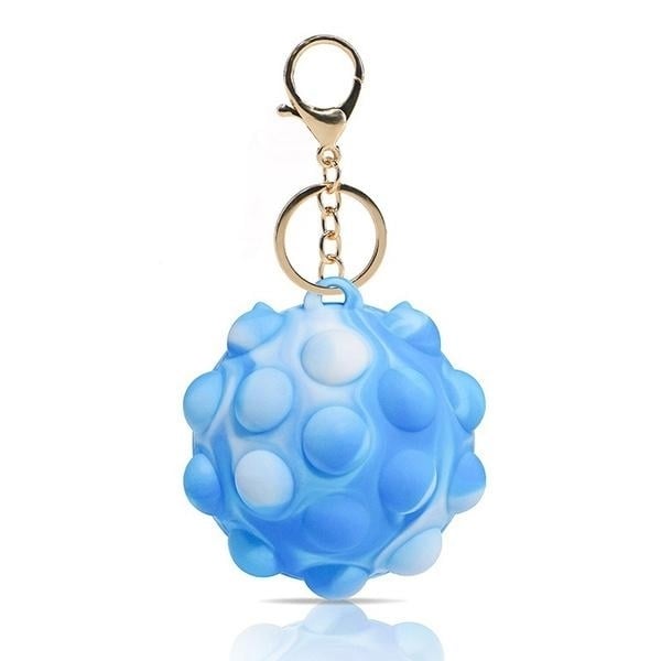 3D Pop Ball Fidget Toy Keychain Stress Reliever For Children and Adults Image 3