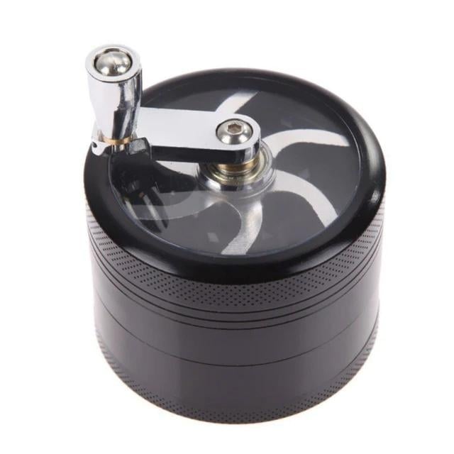 4 Layer Tobacco Grinder Manual Metal Crusher Image 1