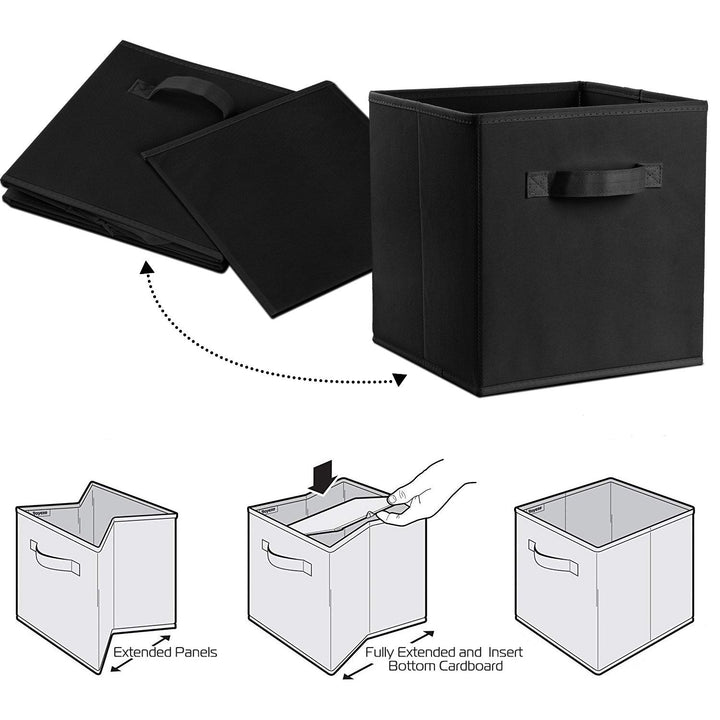 4-Pack: iMounTEK Foldable Storage Cube Bins Image 9