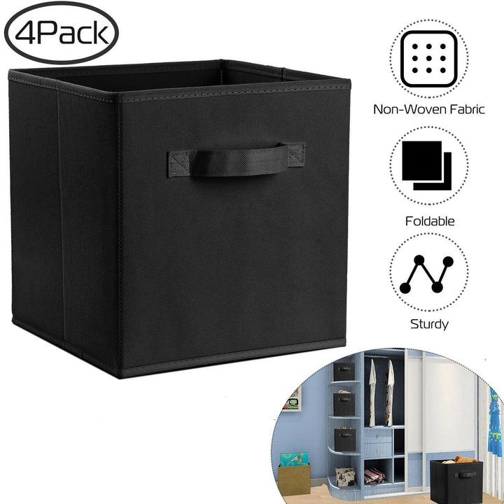 4-Pack: iMounTEK Foldable Storage Cube Bins Image 10