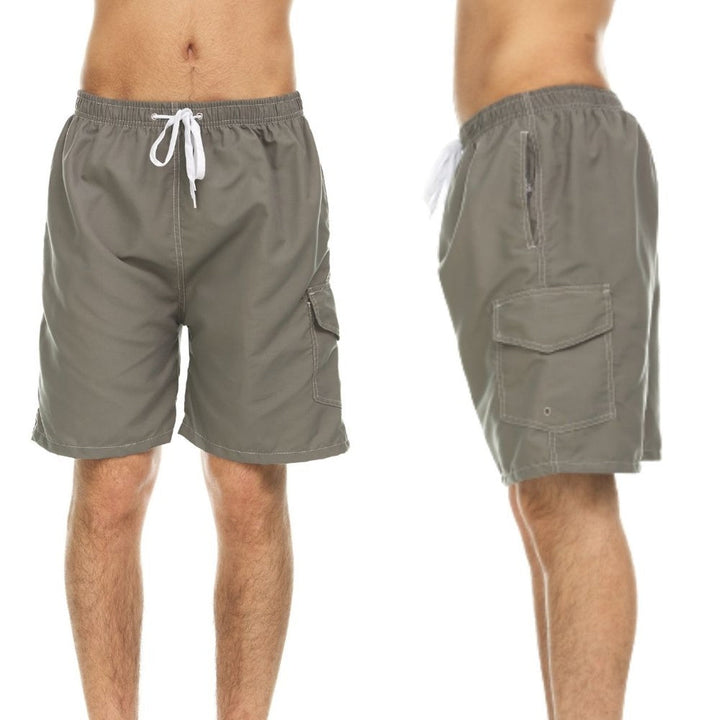 3-Pack: Mens Quick-Dry Swim Shorts Image 4