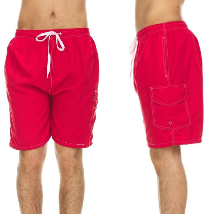 3-Pack: Mens Quick-Dry Swim Shorts Image 6