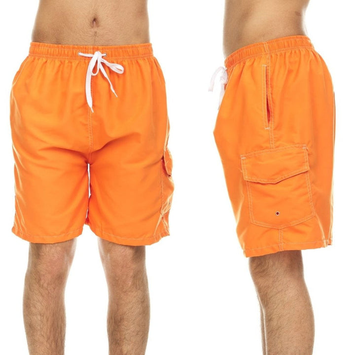 3-Pack: Mens Quick-Dry Swim Shorts Image 8