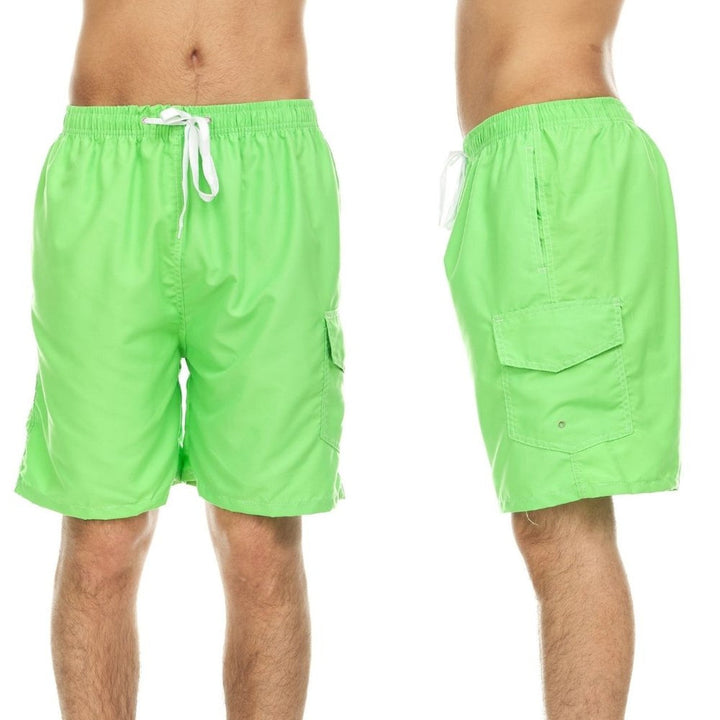 3-Pack: Mens Quick-Dry Swim Shorts Image 9