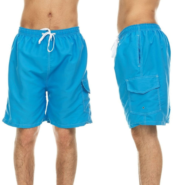 3-Pack: Mens Quick-Dry Swim Shorts Image 10