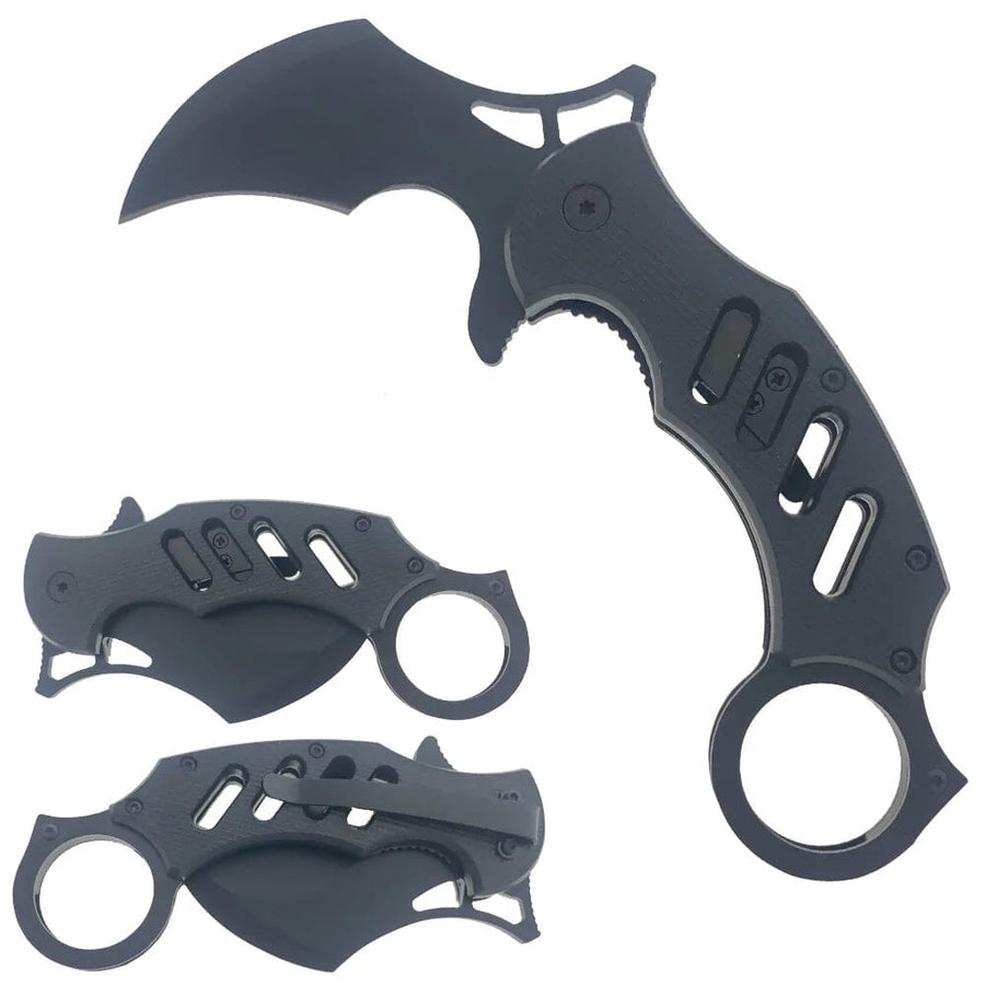 5" Karambit Knife With ABS Handle Image 1