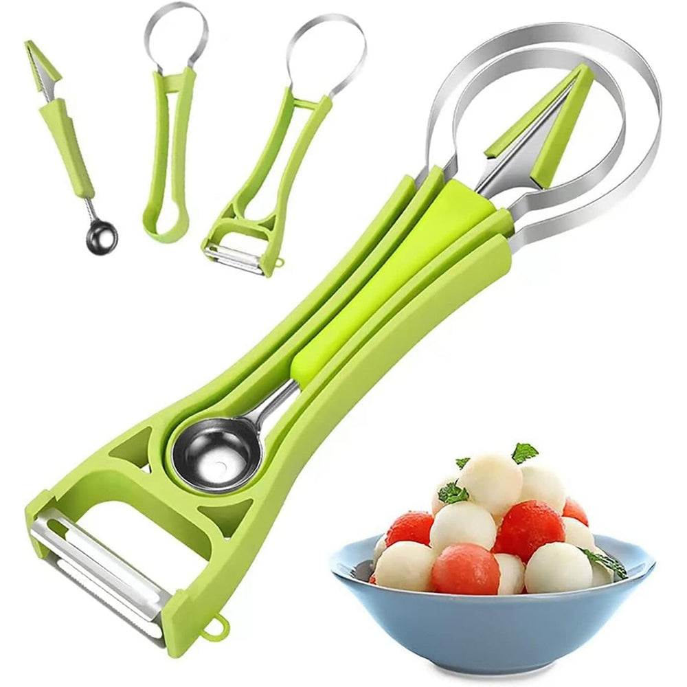 5-in-1 Stainless Steel Fruit Carving Tools Image 2