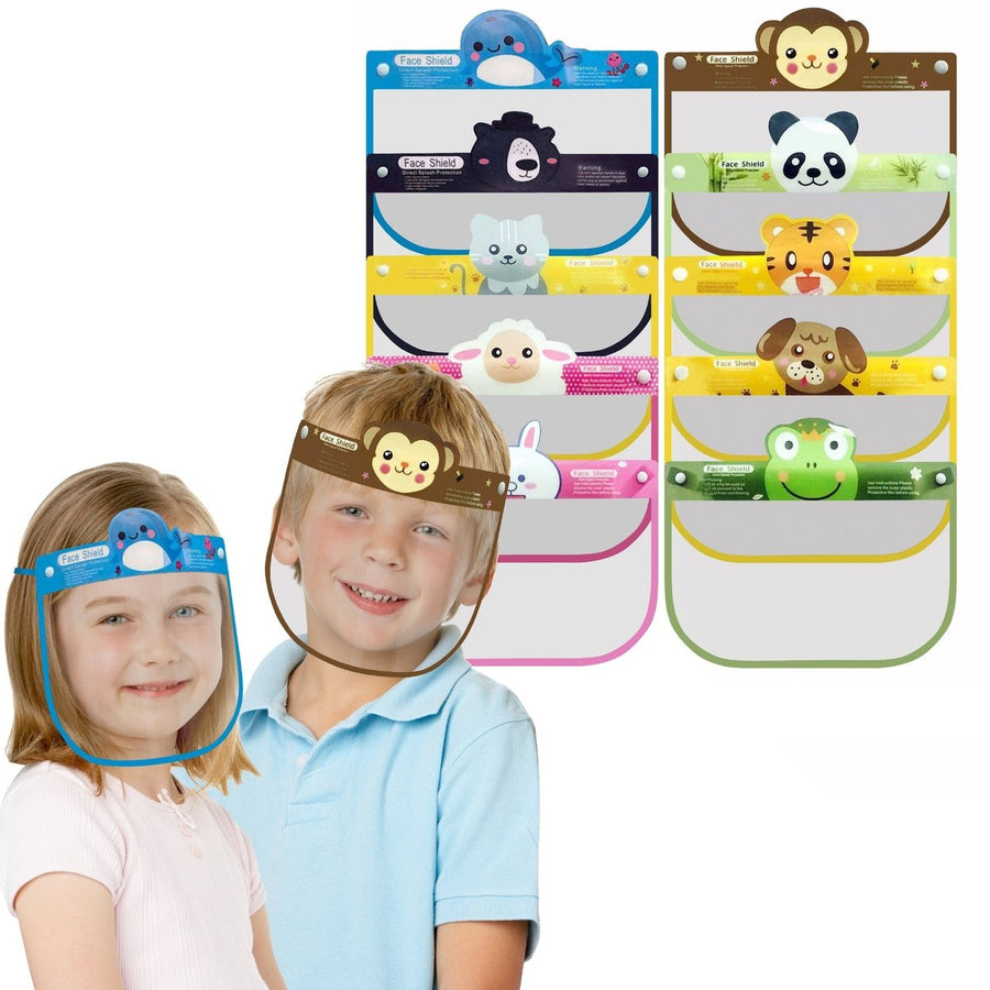 5-Pack: Kids Face Shield Image 1