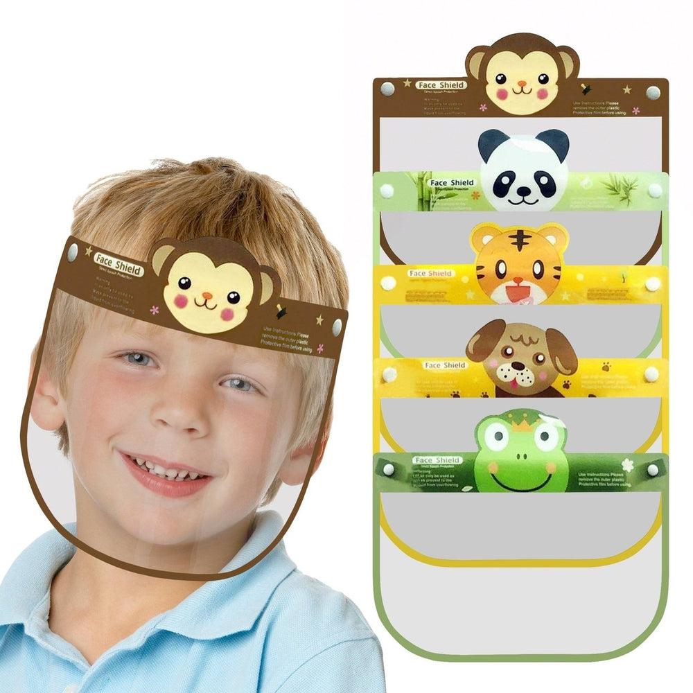 5-Pack: Kids Face Shield Image 2