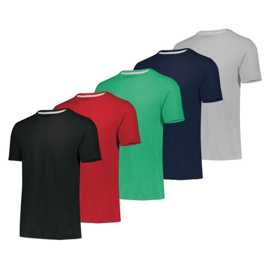 5-Pack: Mens Moisture-Wicking Active Athletic Performance Tees Image 1