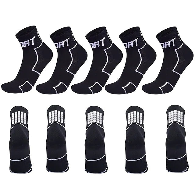 5-Pairs: Breathable Compression Socks Image 1