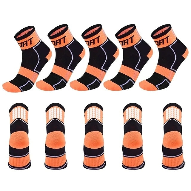 5-Pairs: Breathable Compression Socks Image 4