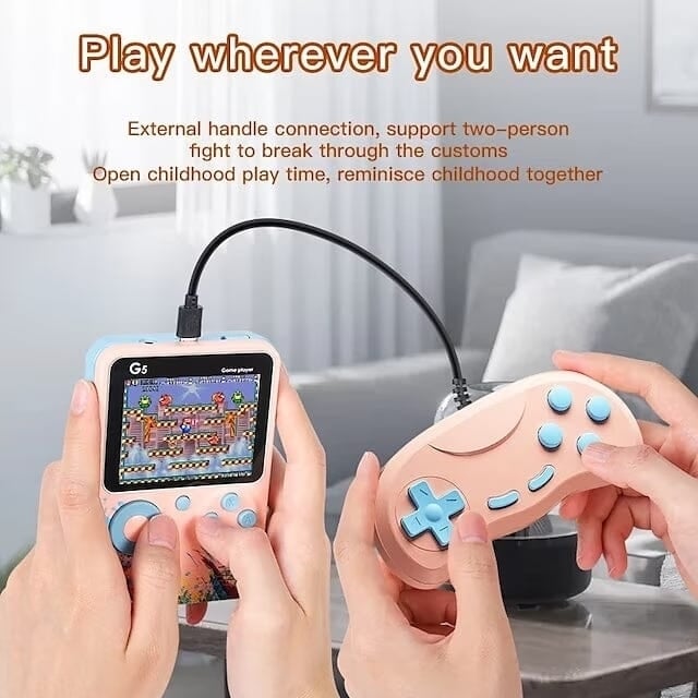 500 Games Mini Handheld Retro Portable Video Game Console Image 4