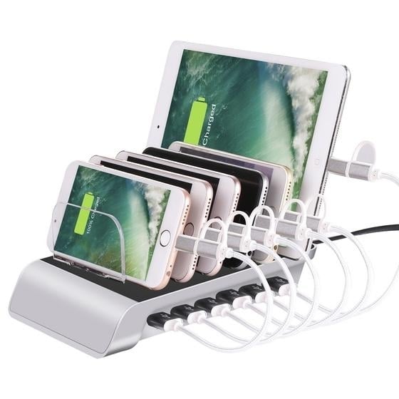 6 Port USB Charging Station Image 2